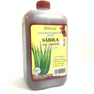BEBIDA DE SABILA Y JAMAICA 1 LT PROSA
