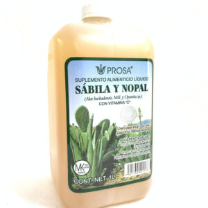 BEBIDA DE SABILA Y NOPAL 1 LT PROSA