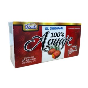 CAPSULAS AGUAJE 100% ORIGINAL 500 MG C/30 YPENZA
