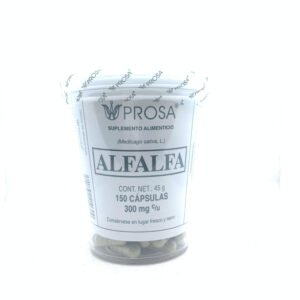 CAPSULAS DE ALFALFA VASO C/150 PROSA