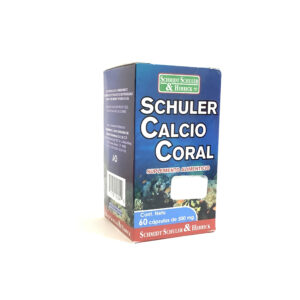 CAPSULAS CALCIO DE CORAL C/60 SCHULER