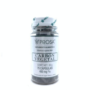 CAPSULAS DE CARBON VEGETAL C/75 PROSA