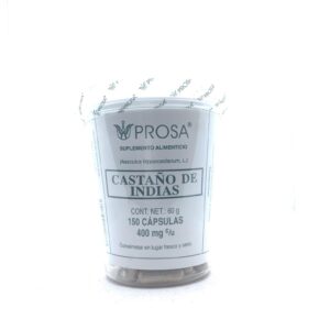CAPSULAS DE CASTAÑO DE INDIAS VASO C/150 PROSA