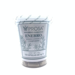 CAPSULAS DE ENEBRO VASO C/150 PROSA