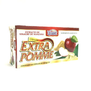 CAPSULAS EXTRA POMME (VINAGRE DE MANZANA) C/60 YPENZA