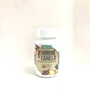 CAPSULAS JENGIBRE CON CANELA C/60 SCHULER