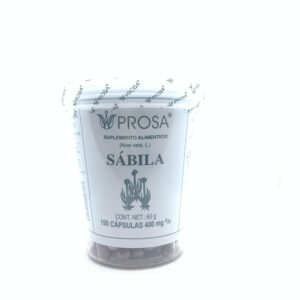 CAPSULAS DE SABILA VASO C/150 PROSA