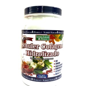 POLVO COLAGENO HIDROLIZADO CON BAYAS DE GOJI SABOR FRUTOS ROJOS 1.2 KG SCHULER