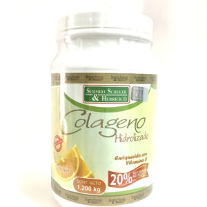 POLVO COLAGENO HIDROLIZADO SABOR NARANJA 1.2 KG SCHULER