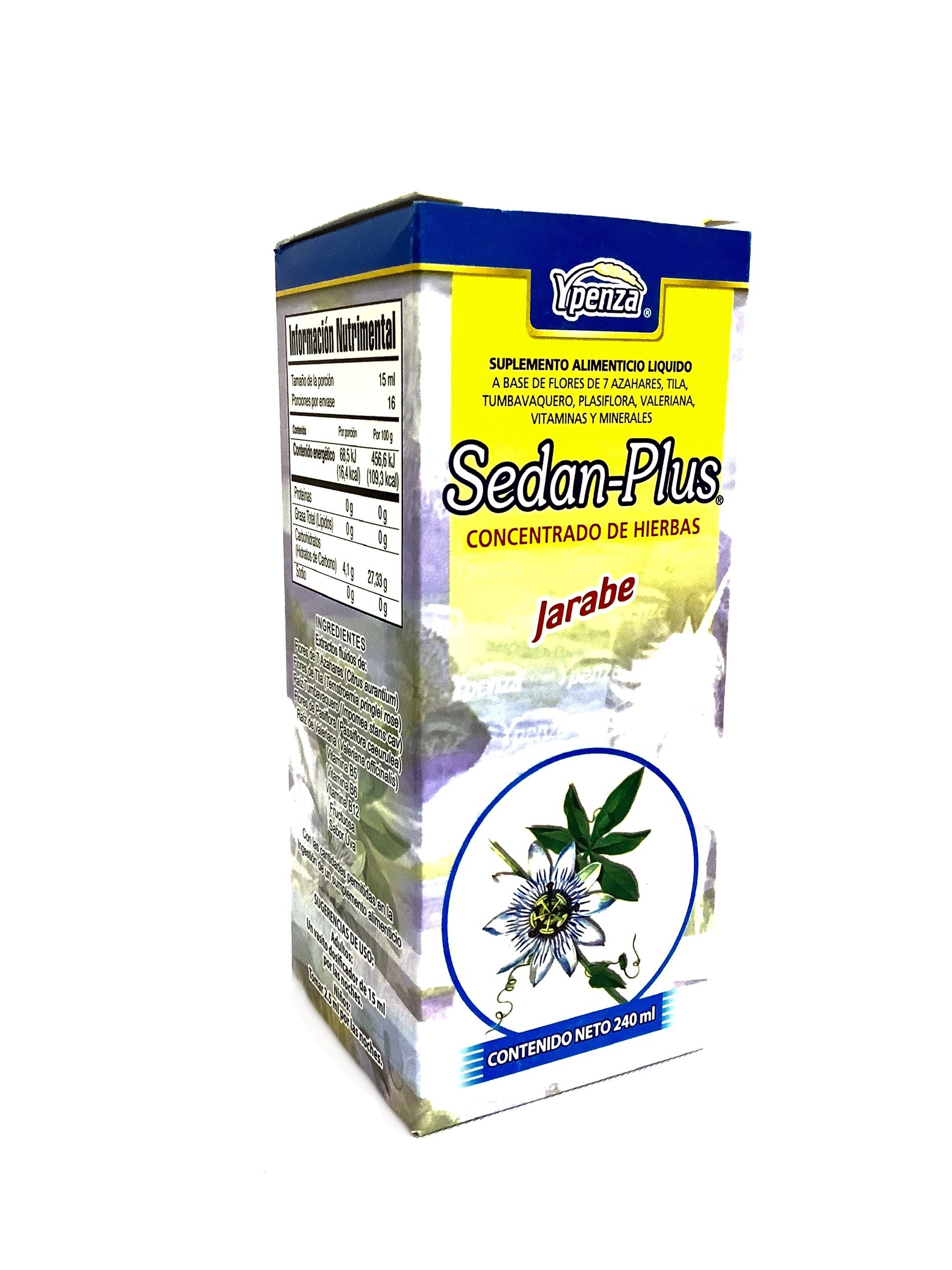 JARABE SEDAN PLUS 240 ML YPENZA