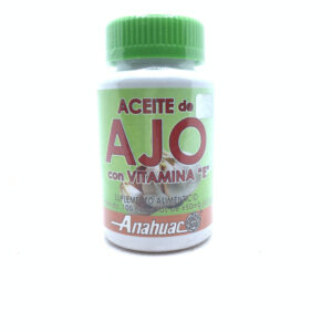 CAPSUGEL ACEITE DE AJO CON VITAMINA E C/100 ANAHUAC