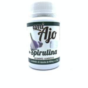 CAPSULAS AMI AJO, ESPIRULINA C/60 ANAHUAC