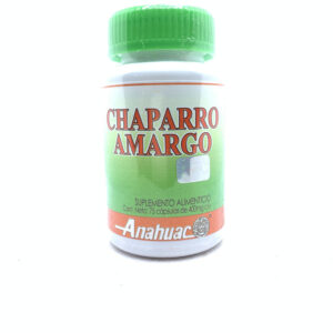 CAPSULAS CHAPARRO AMARGO C/75 ANAHUAC