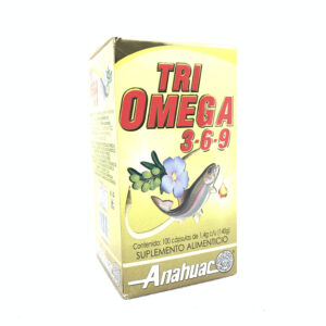 CAPSUGEL TRI OMEGA 3, 6, 9 C/100 ANAHUAC