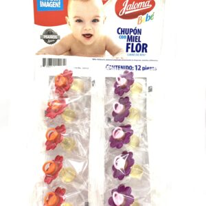 CHUPON CON MIEL (FLOR) CARTERA C/12 PZ JALOMA