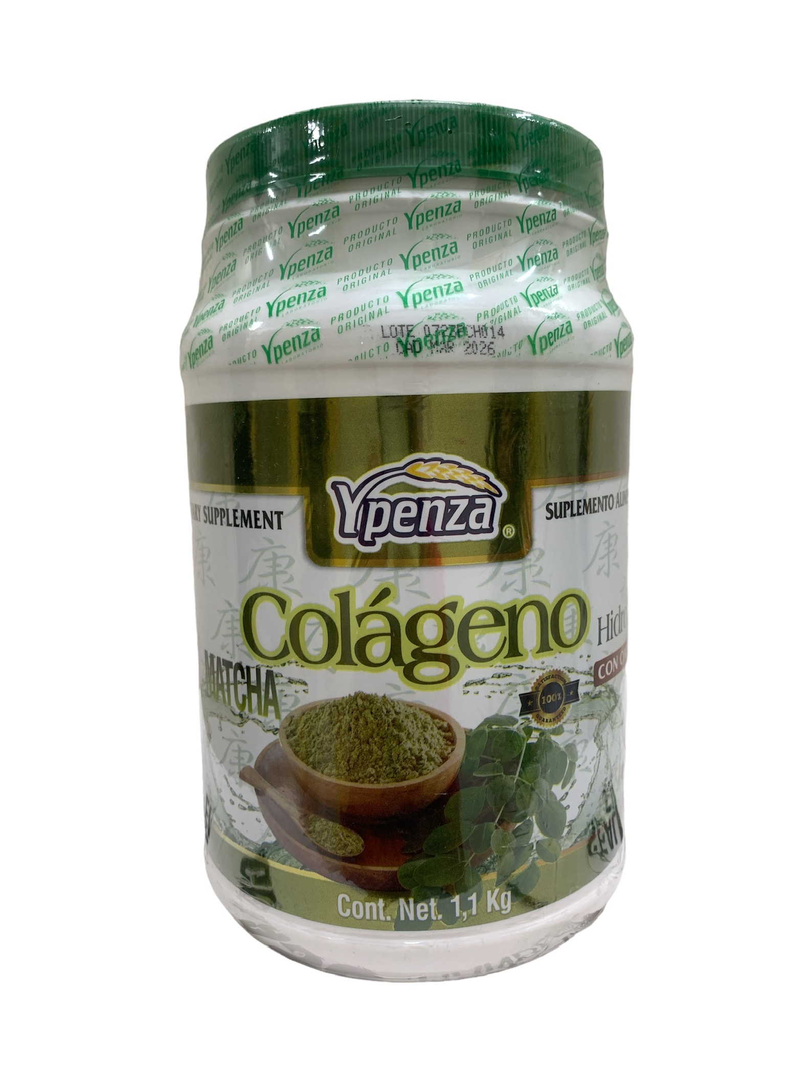 POLVO COLAGENO MATCHA 1.1 KG YPENZA
