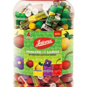 POMADA PARA LABIOS VITROLERO C/250 PZ JALOMA