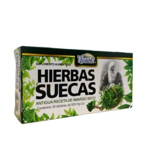 TABLETAS HIERBAS SUECAS C/30 YPENZA