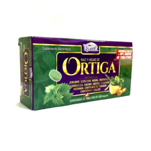 TABLETAS RAIZ Y HOJA DE ORTIGA C/45 YPENZA