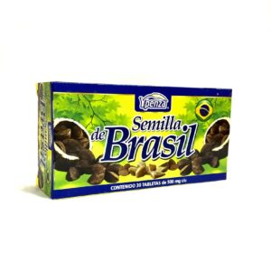 TABLETAS SEMILLA DE BRASIL C/30 YPENZA