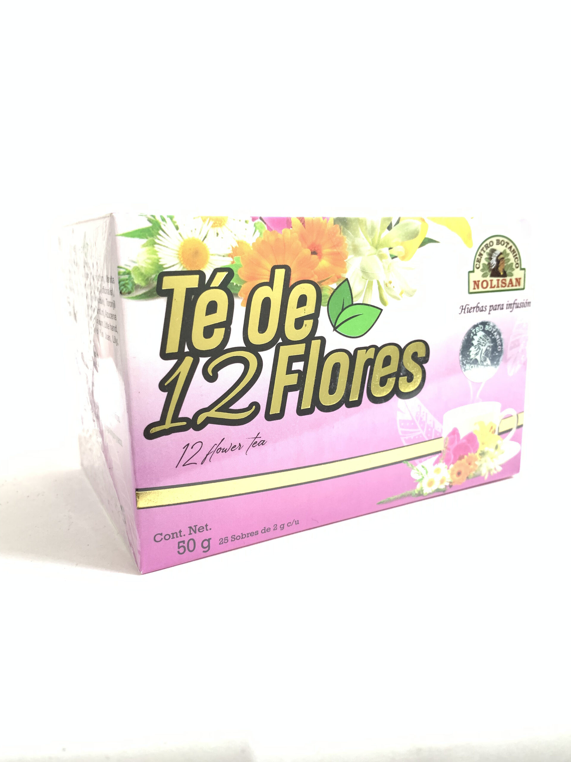 TE INSTANTANEO 12 FLORES C/25 SOBRES NOLISAN