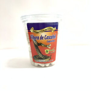 CAPSULAS VIBORA DE CASCABEL VASO C/150 SANDY