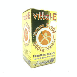 CAPSULAS VITTAL-E (VITAMINA E 1000 U.I.) C/60 ANAHUAC