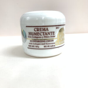 CREMA HUMECTANTE CON COLAGENO Y FILTRO SOLAR 120 GR GIZEH