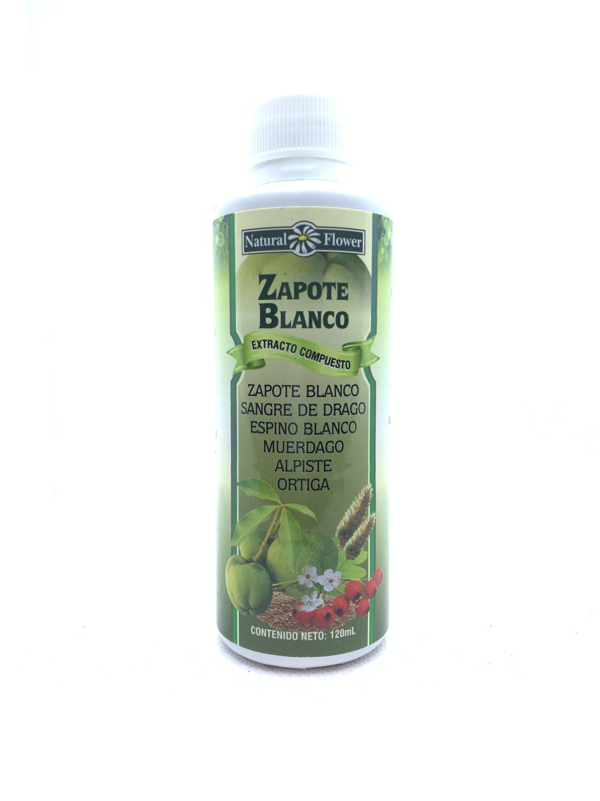 EXTRACTO COMPUESTO ZAPOTE BLANCO 120 ML DEL ROBLE