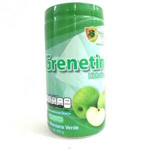 GRENETINA EN POLVO SABOR MANZANA VERDE 550 GR SANDY