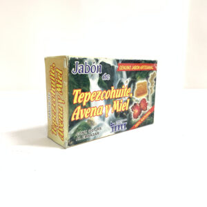 JABON TEPEZCOHUITE, AVENA Y MIEL 110 GR SANDY