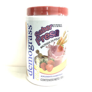 MALTEADA DEMOGRASS FRESA 500 GR DEMOGRASS