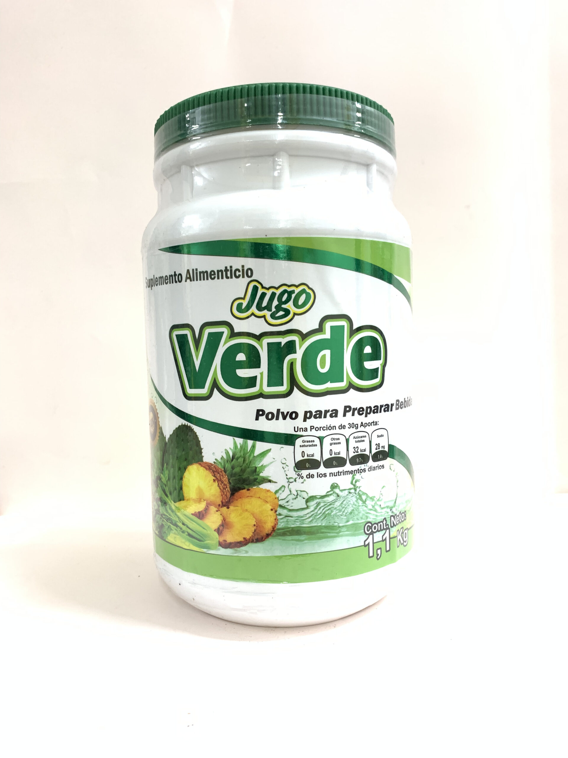 POLVO JUGO VERDE 1.1 KG SANDY