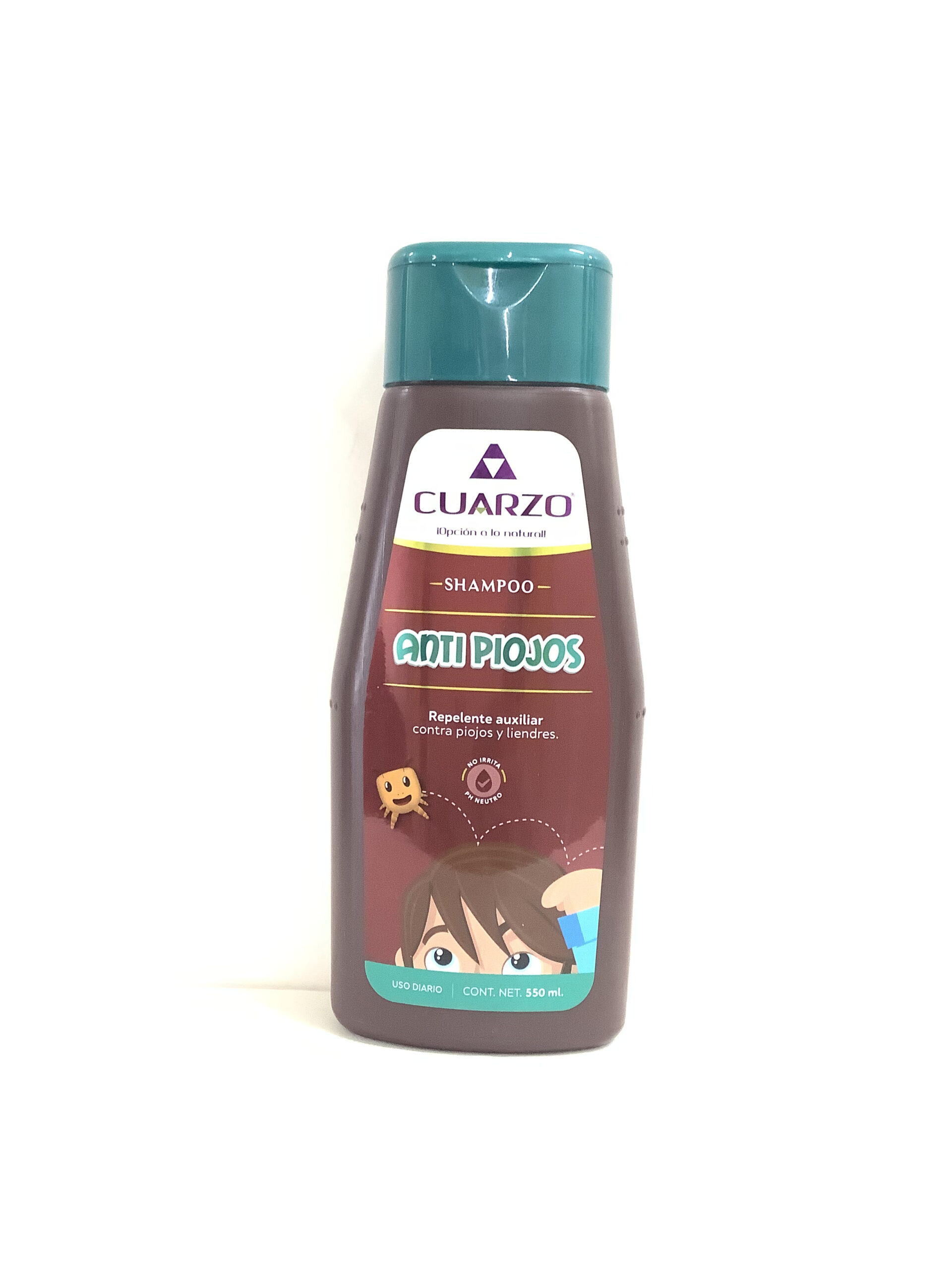 SHAMPOO ANTI-PIOJOS 550 ML CUARZO