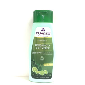 SHAMPOO BERGAMOTA Y TE VERDE 550 ML CUARZO