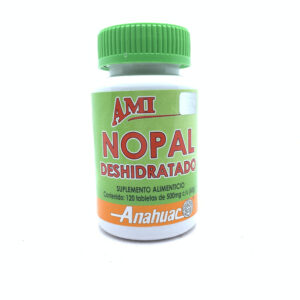TABLETAS AMI NOPAL DESHIDRATADO C/120 ANAHUAC