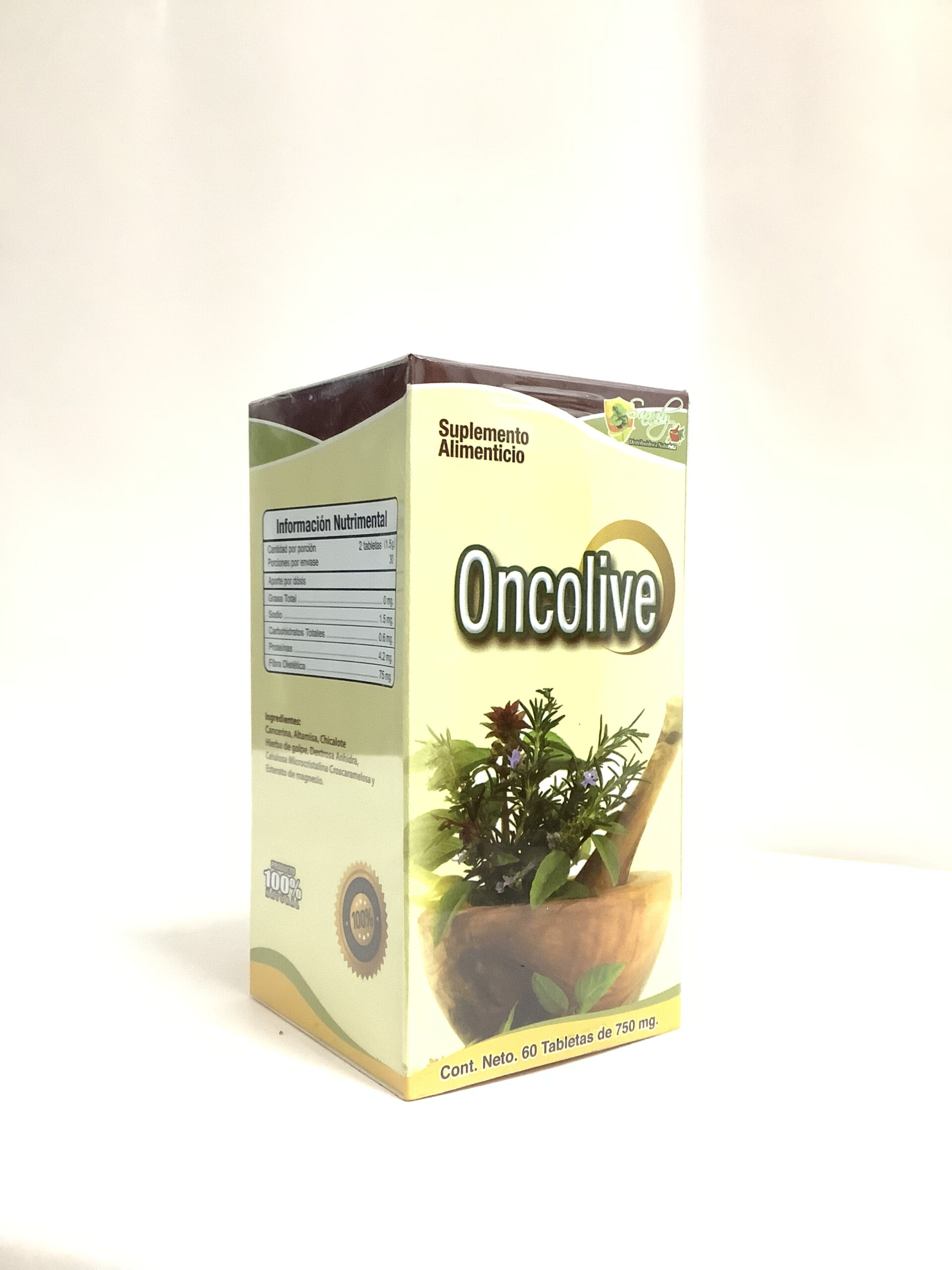 TABLETAS ONCOLIVE C/60 SANDY