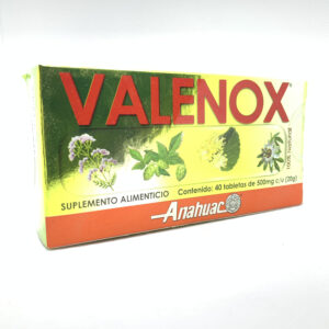 TABLETAS VALENOX C/40 ANAHUAC