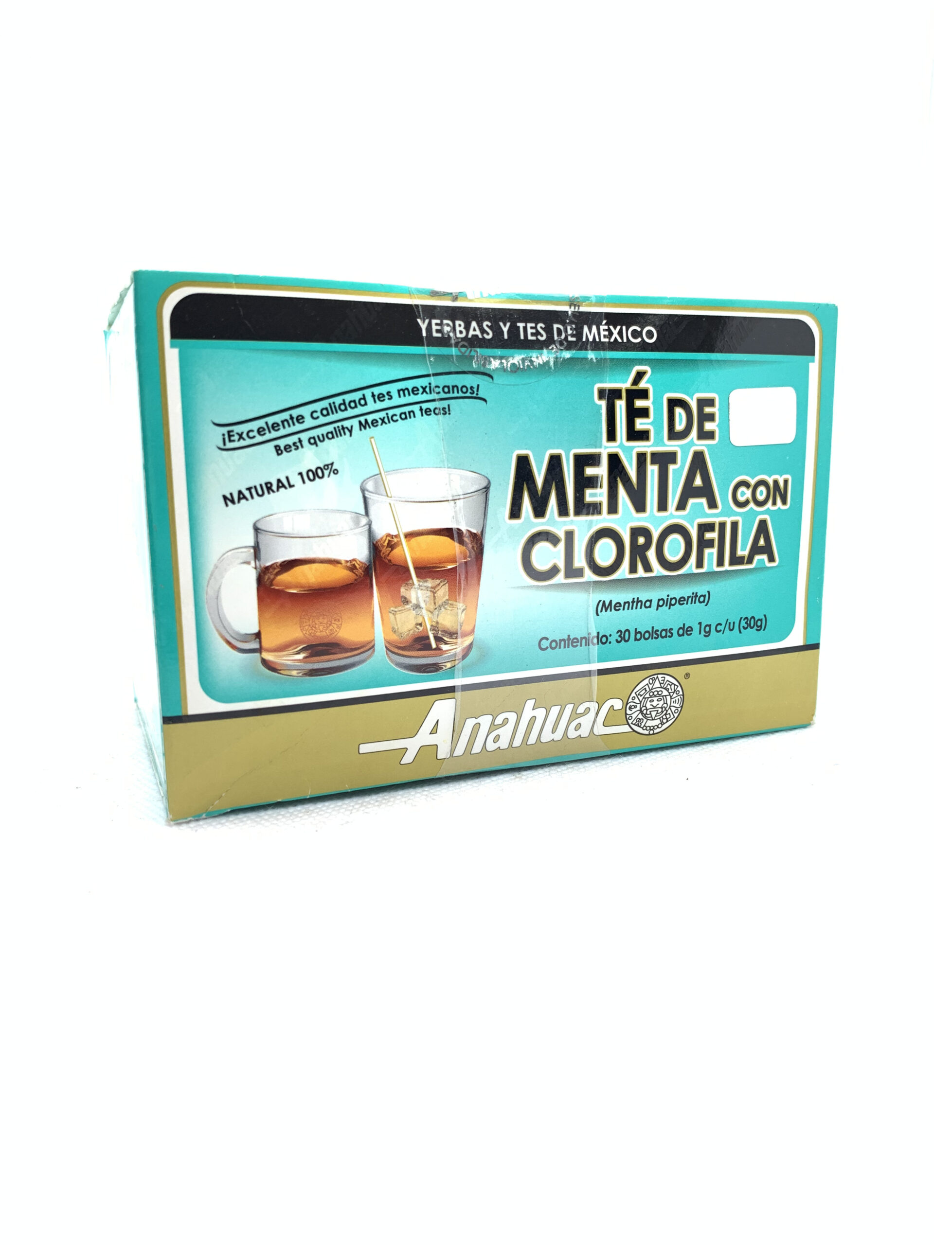 TE INSTANTANEO MENTA CON CLOROFILA C/30 SOBRES ANAHUAC