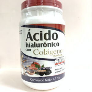 POLVO ACIDO HIALURONICO Y COLAGENO SABOR GRANADA-ZARZAMORA 1.1 KG SANDY