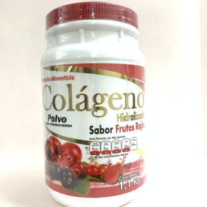 POLVO COLAGENO HIDROLIZADO SABOR FRUTOS ROJOS 1.1 KG SANDY