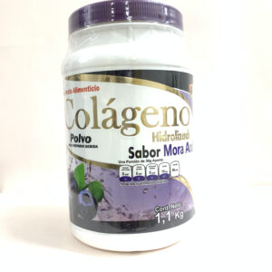 POLVO COLAGENO HIDROLIZADO SABOR MORA AZUL 1.1 KG SANDY